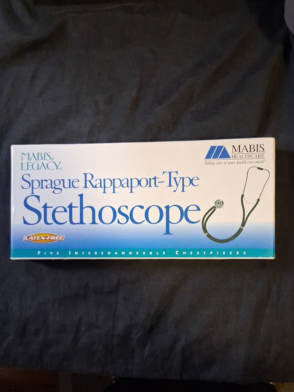 Mabis Legacy,Sprague Rappaport- Type Stethescope.NIB